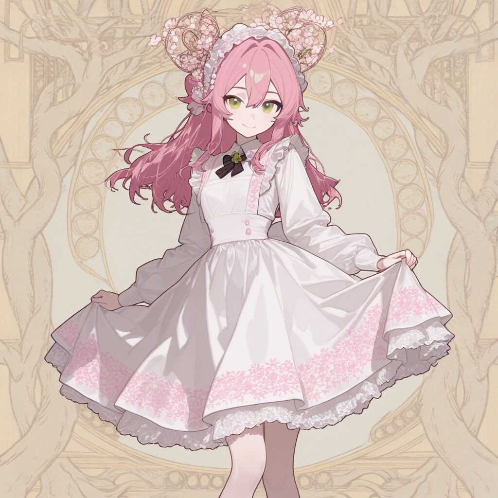 耳飾りが特徴(お見合いの日記念日)