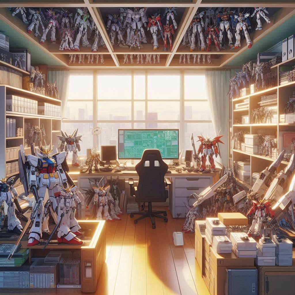 ガンプラ部屋