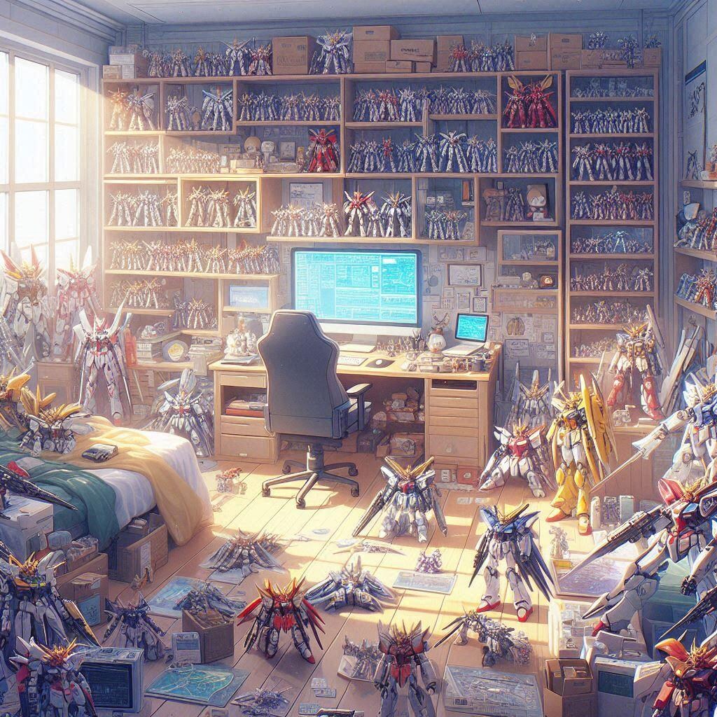 ガンプラ部屋