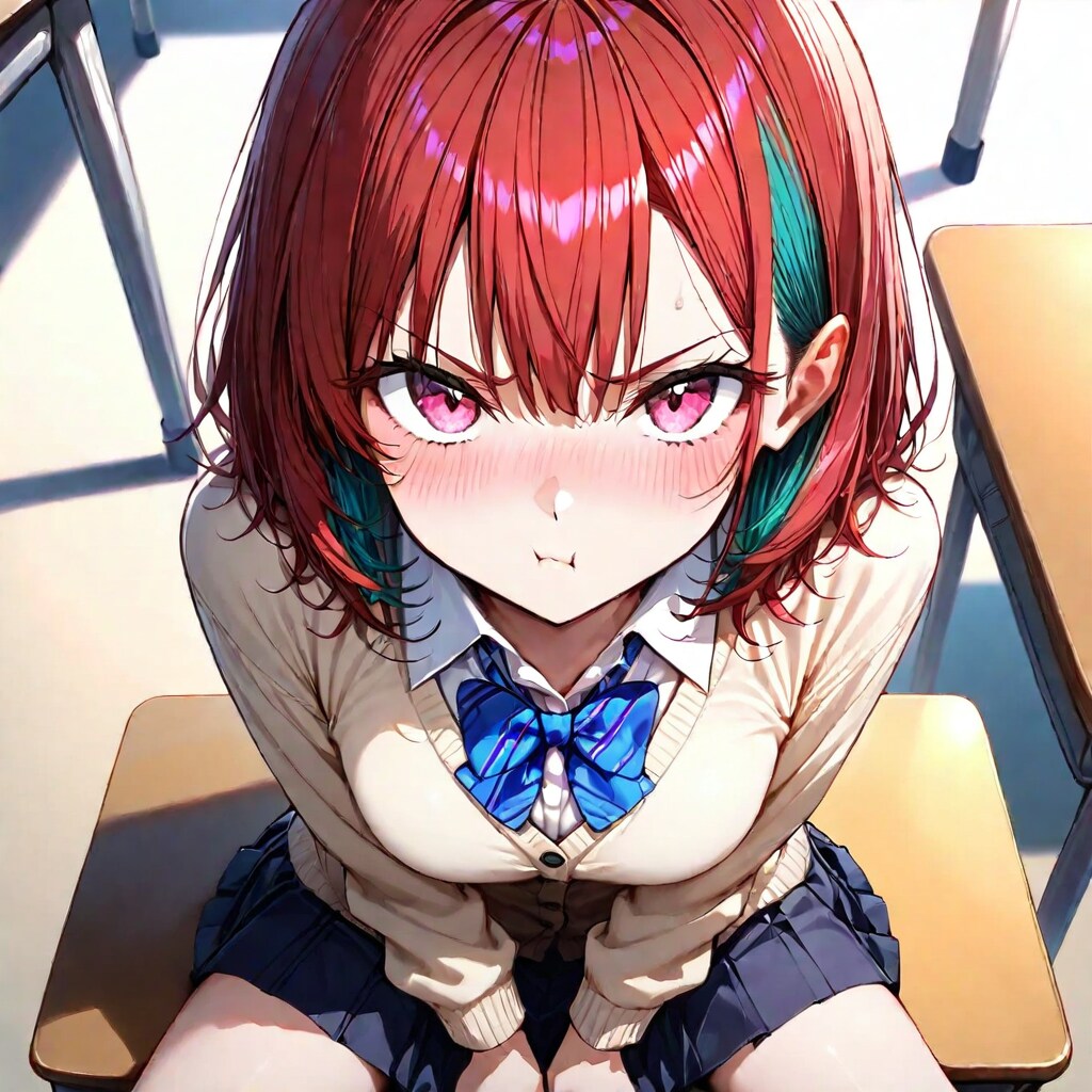 「怒ってる？」「べ、べつに怒ってないから！」