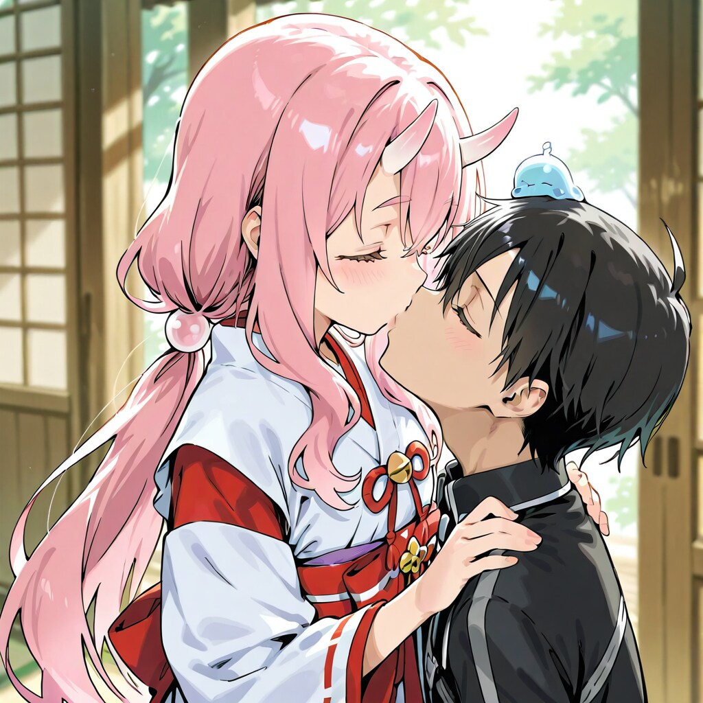 私のキスはどうですか キリト様