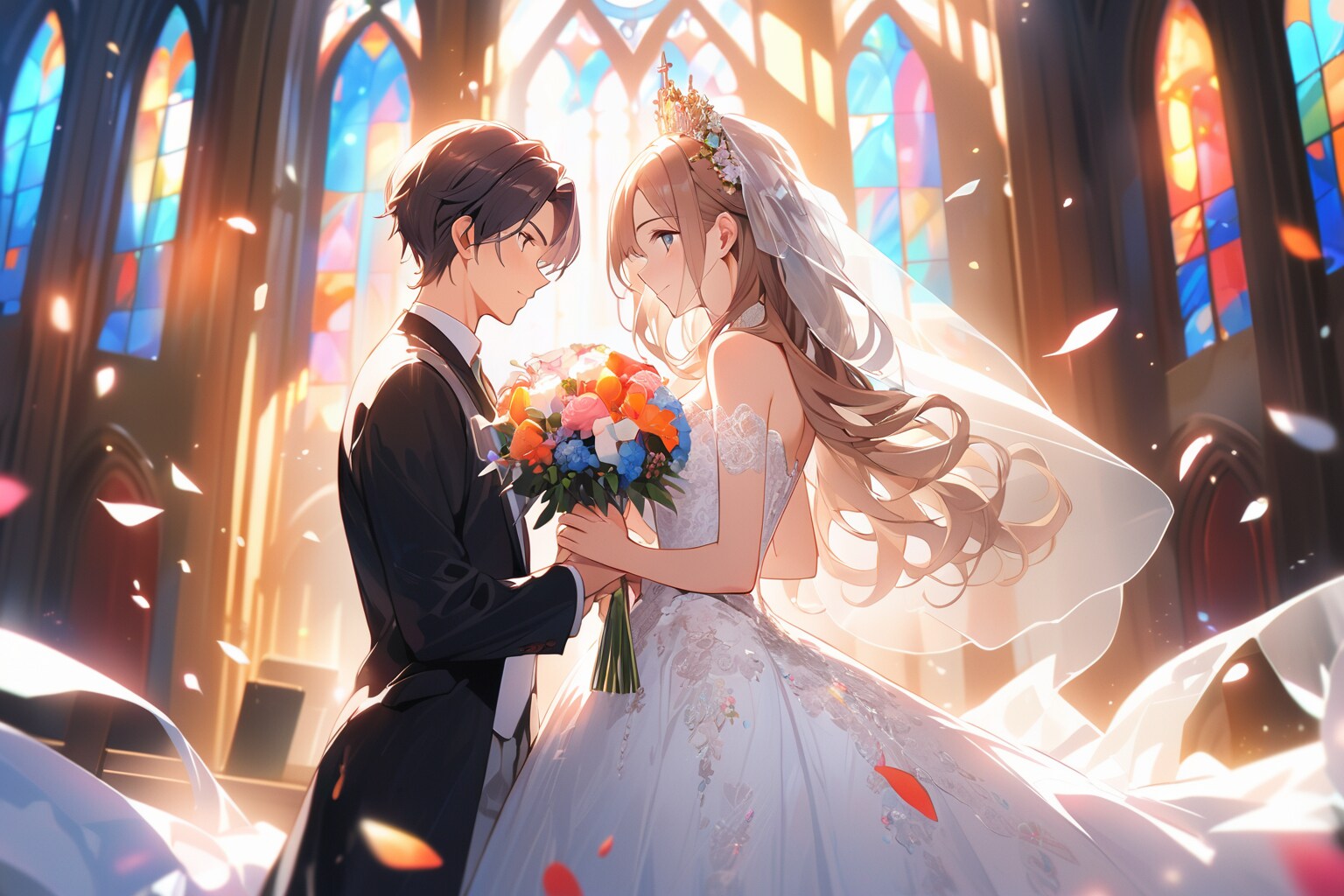 挙式 | の人気AIイラスト・グラビア