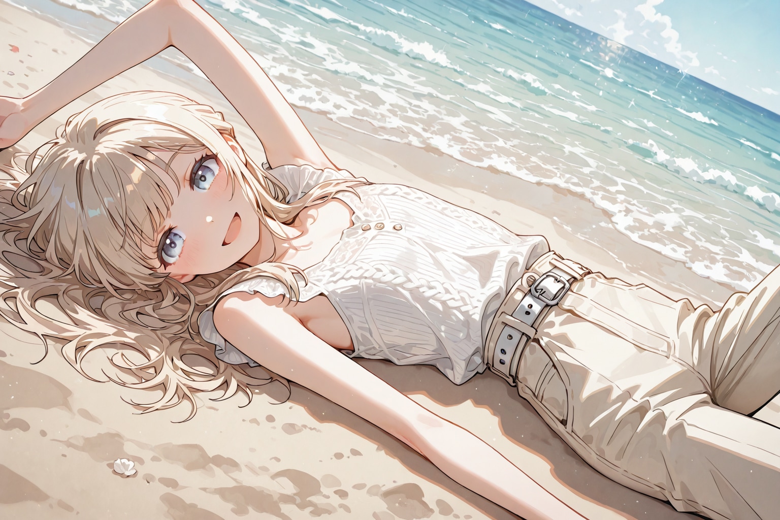 海辺のうすほそちゃん