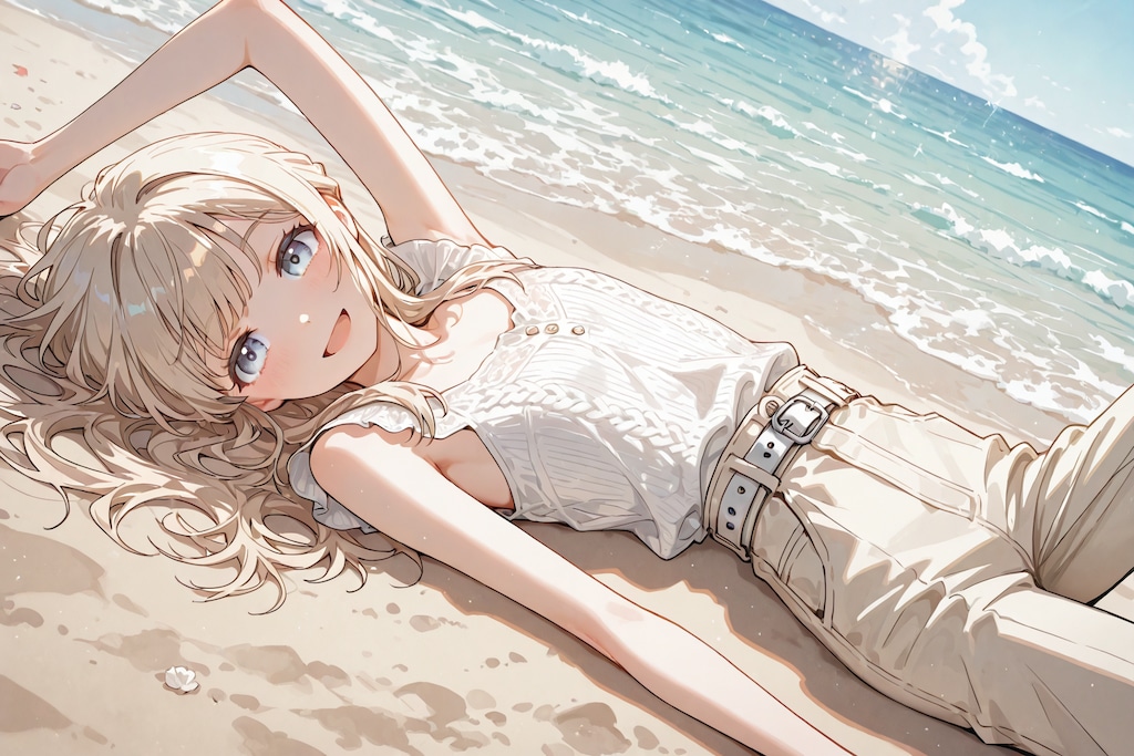 海辺のうすほそちゃん