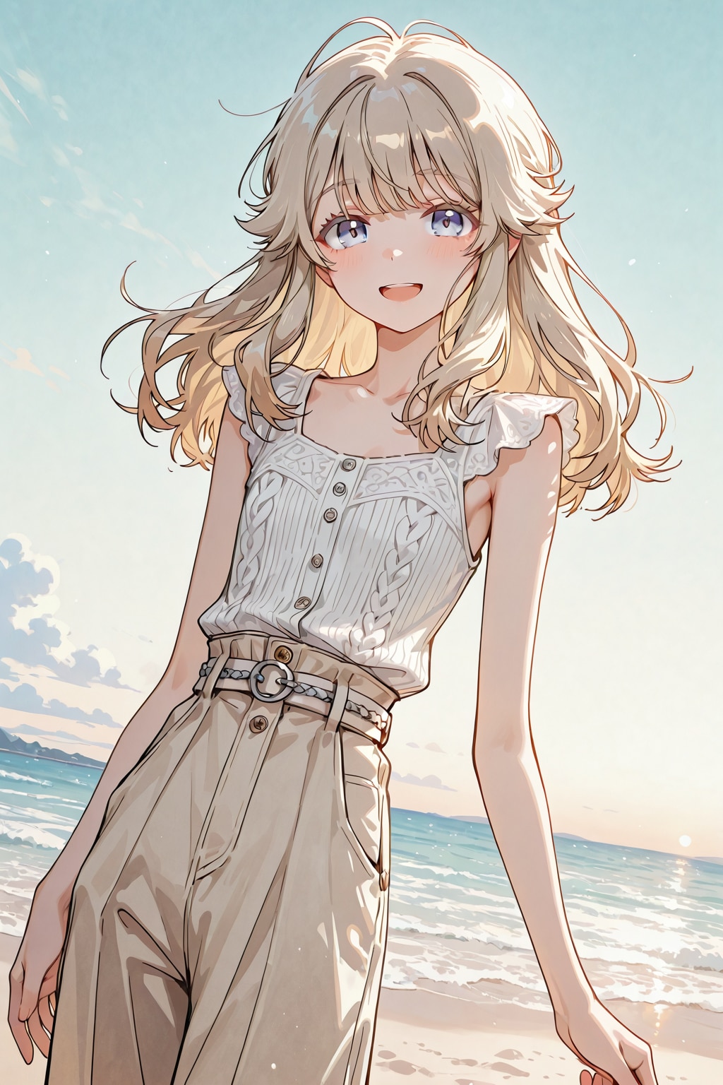 海辺のうすほそちゃん