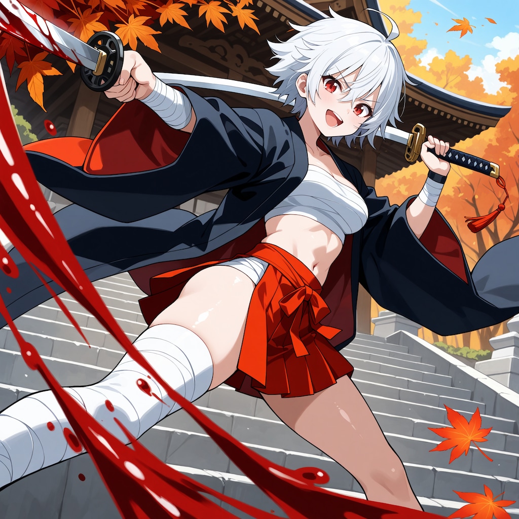 【今日の腹筋】戦巫女