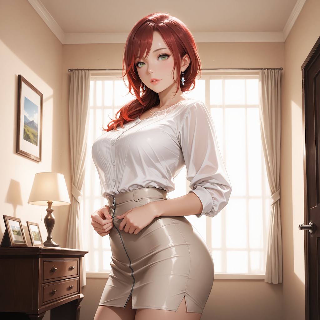 ファスナーを下ろす前