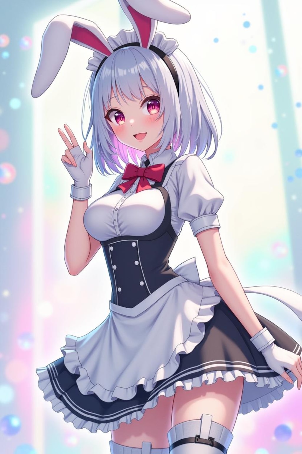 カラフルな少女