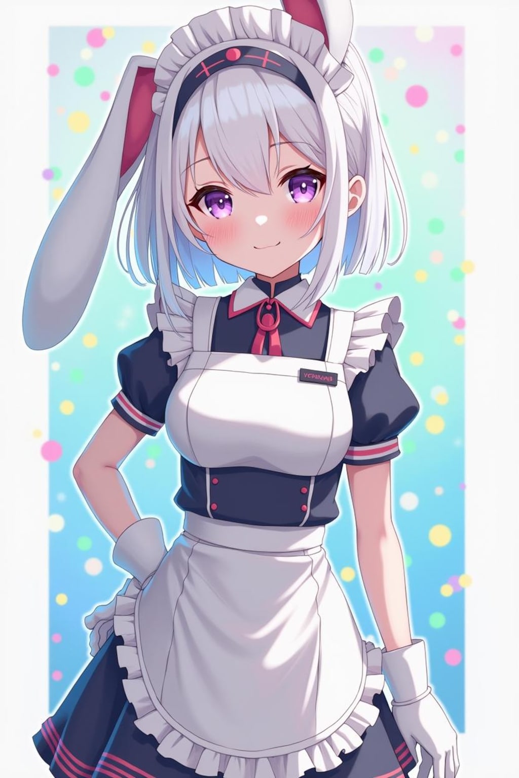 カラフルな少女