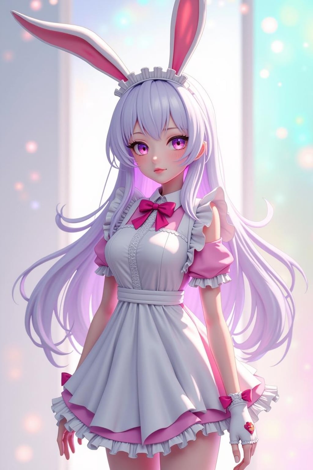 カラフルな少女