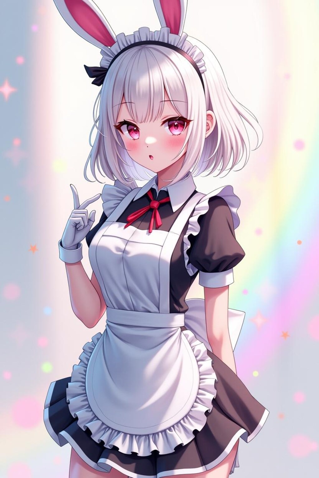 カラフルな少女