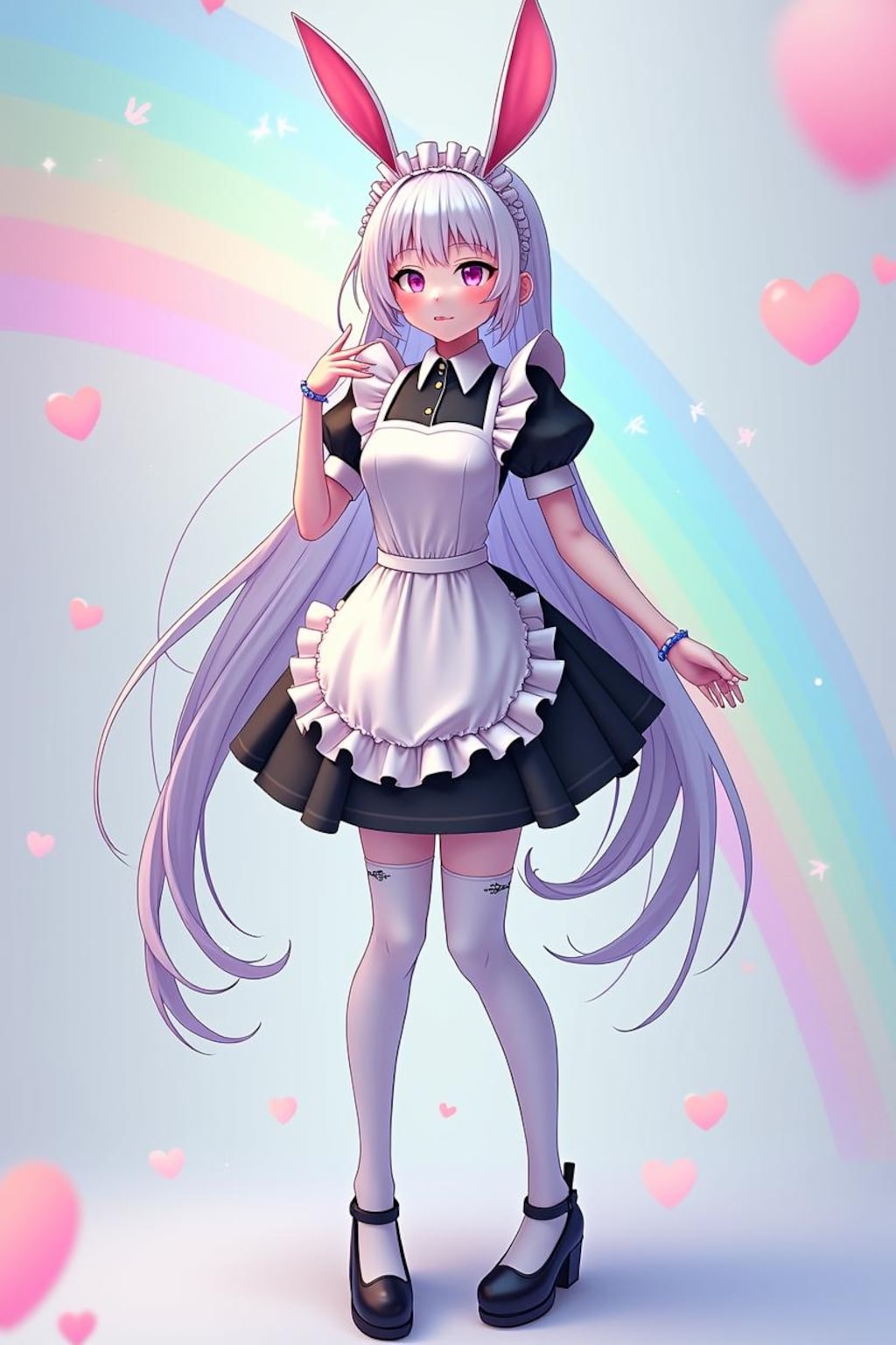 カラフルな少女