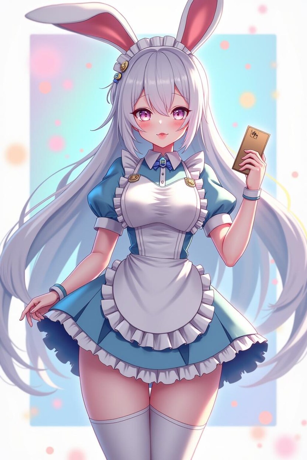 カラフルな少女