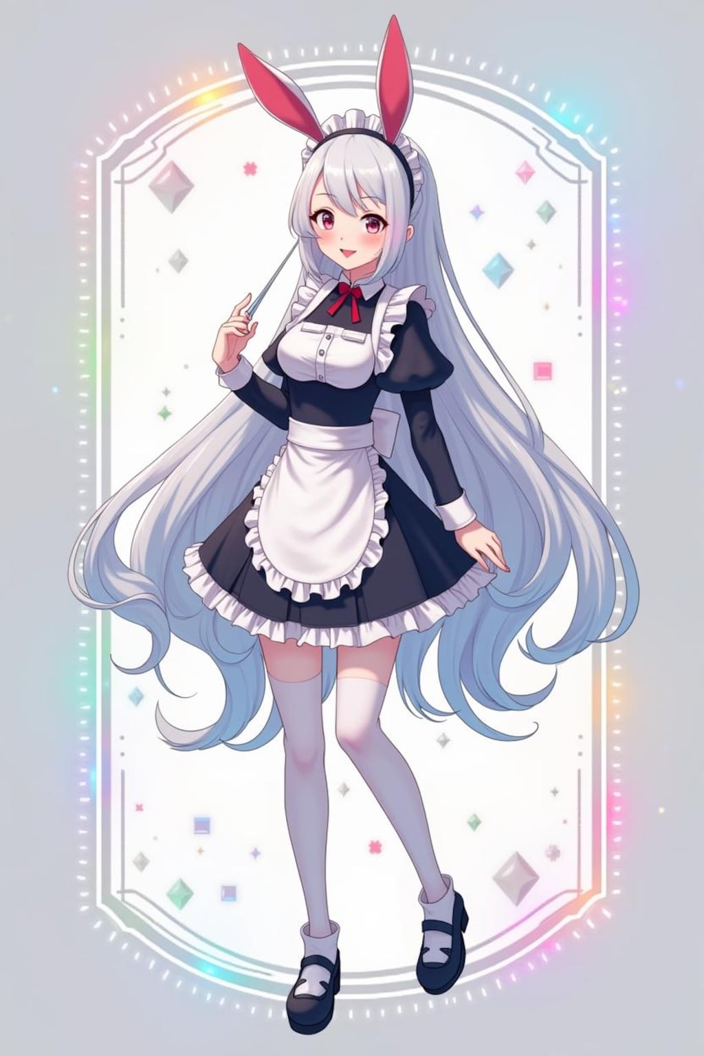 カラフルな少女