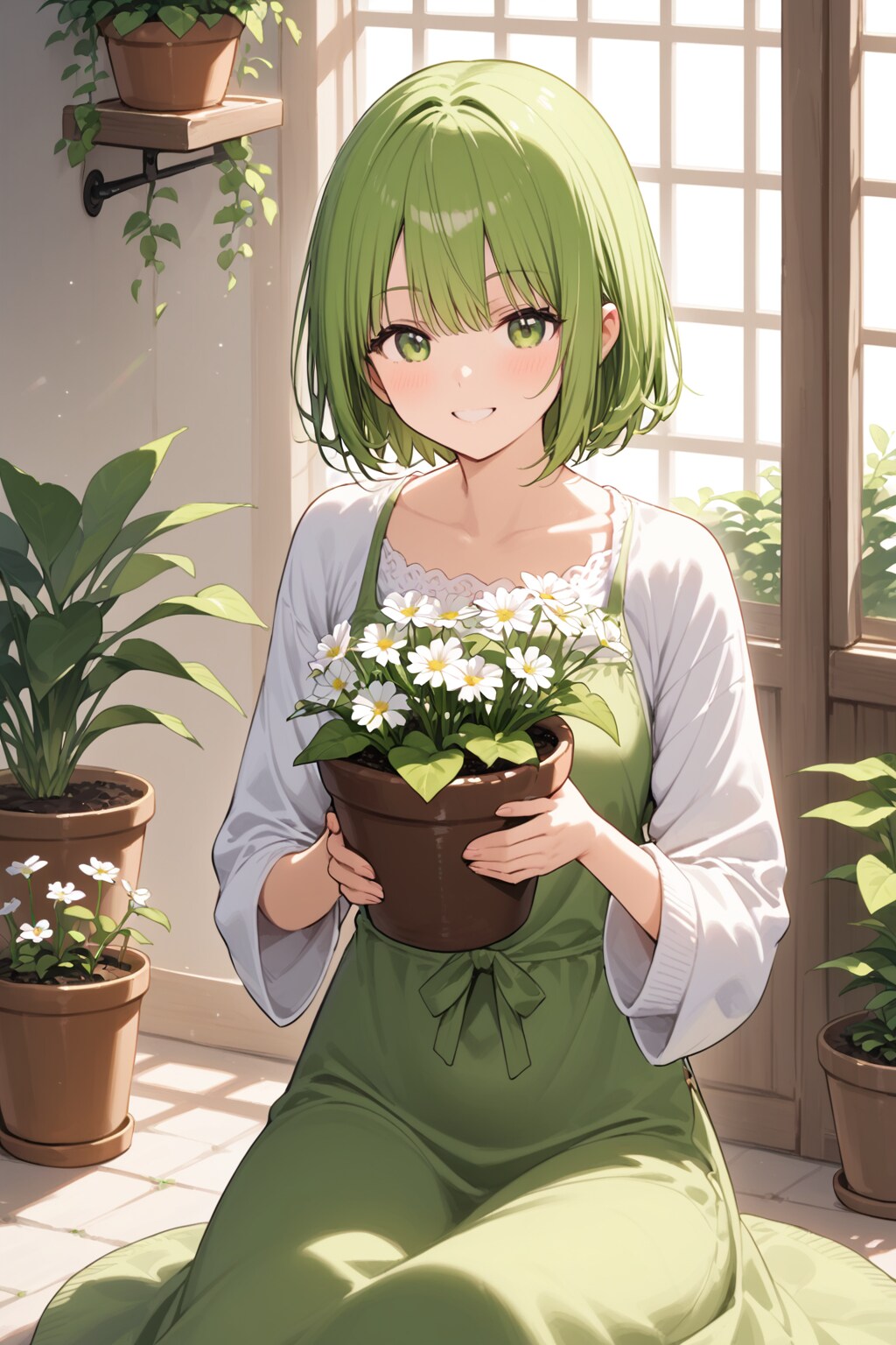 【春】花売りの少女 | の人気AIイラスト・グラビア