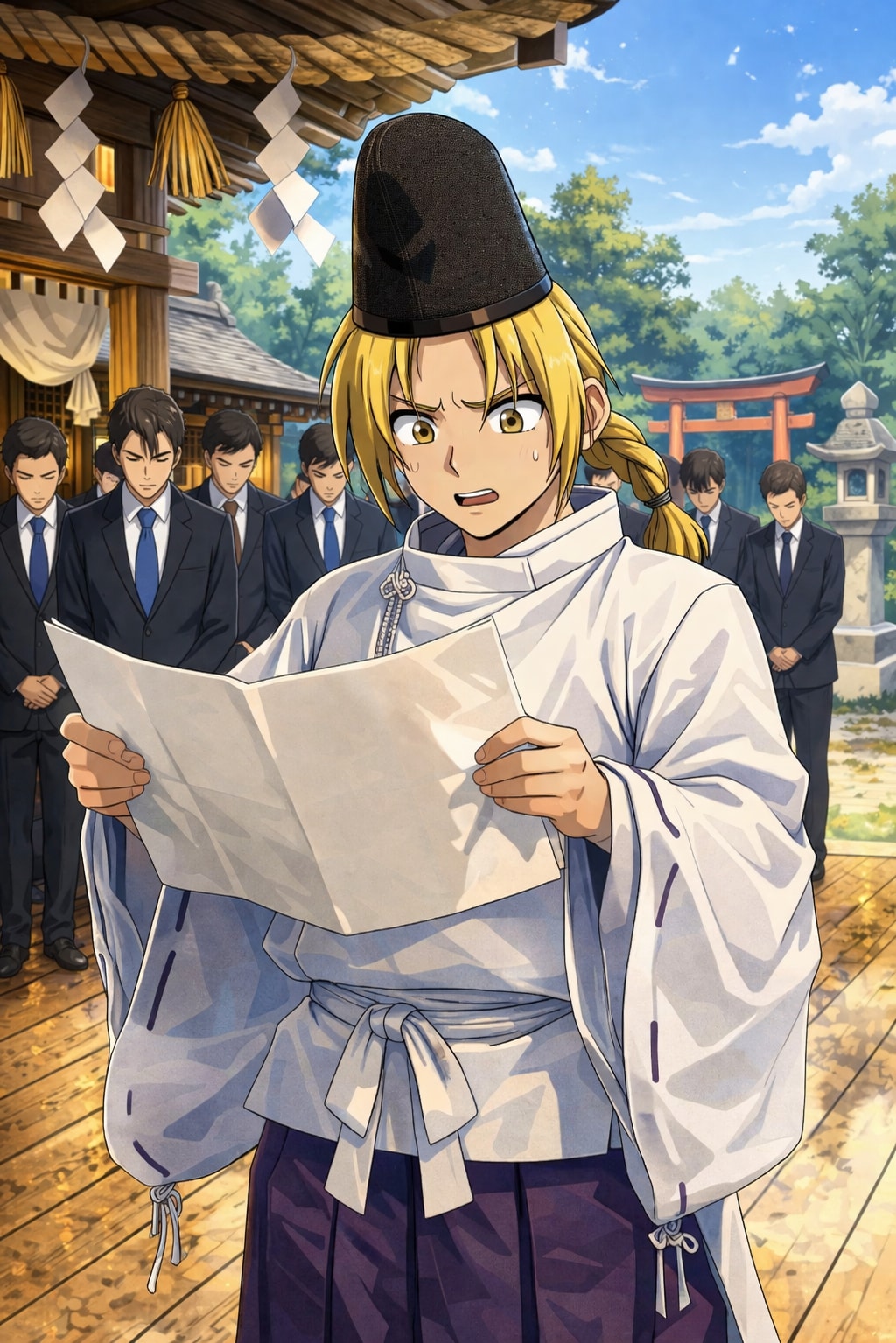 らんまがいないときの火野神社２