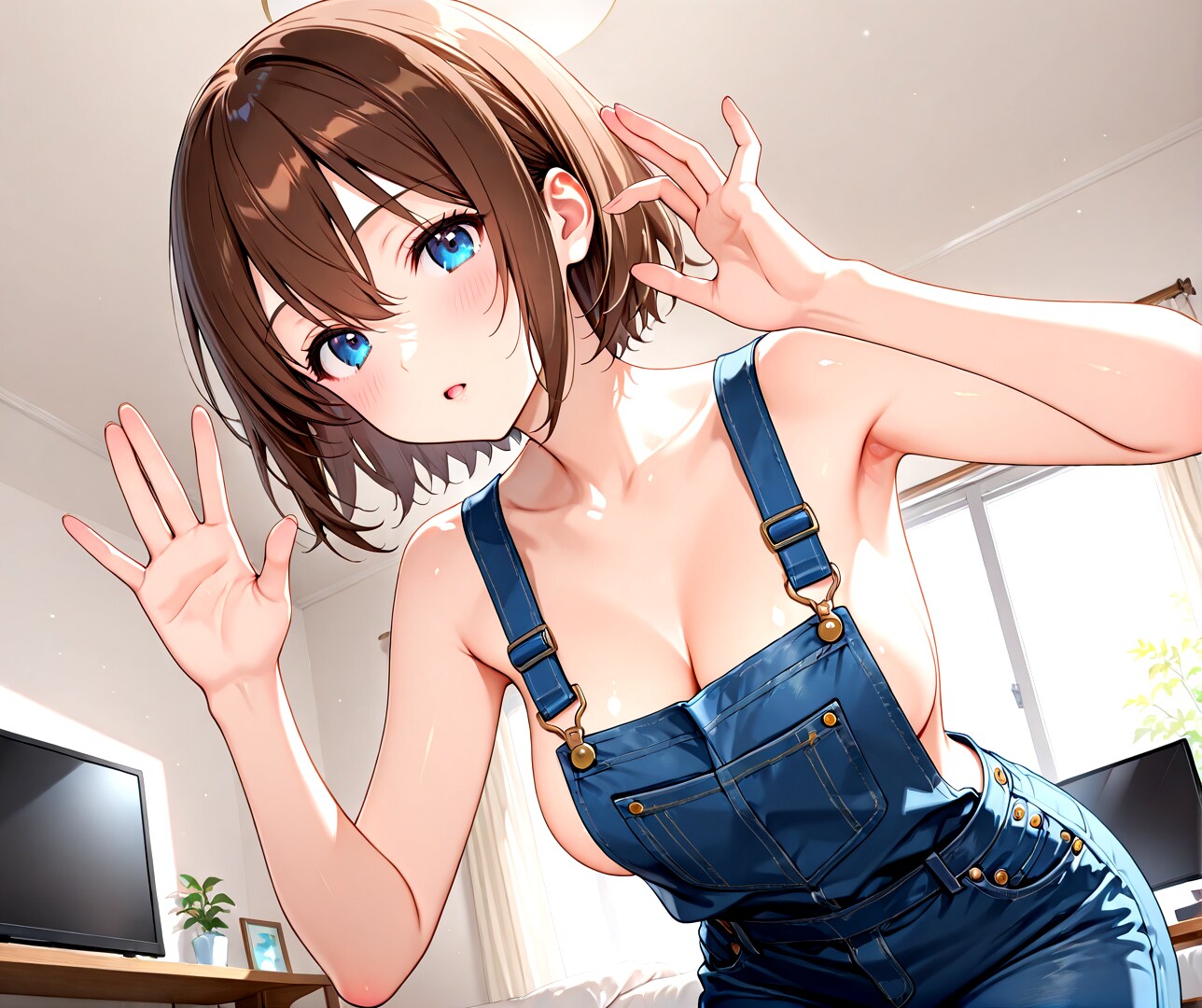 見えてません!けど、着てません!!
