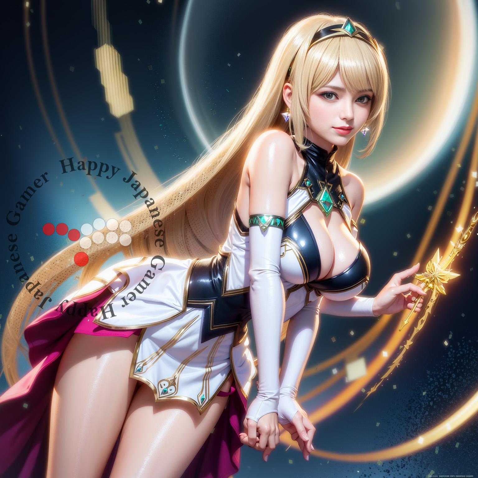 AIコスプレ ゼノブレイド２のヒカリ
