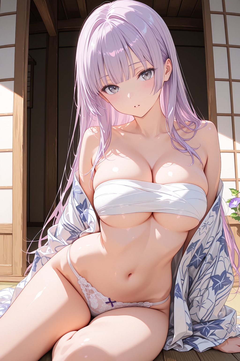 さらしを巻いたオリキャラちゃん④