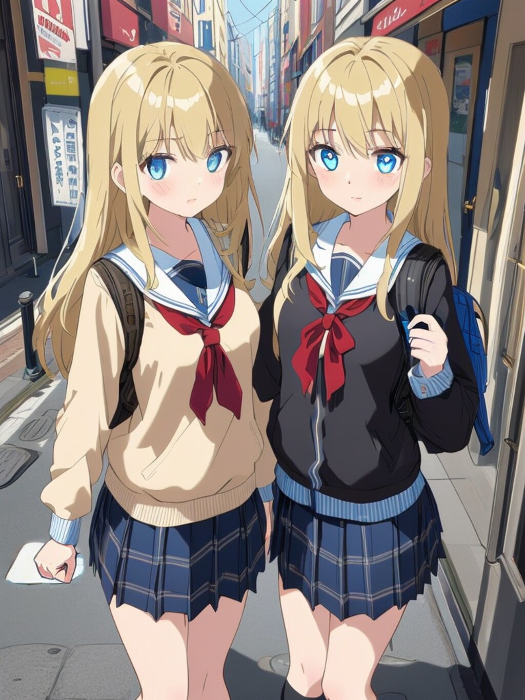 美少女転校生が実は双子だったけど、見分けがつかなくて怒られた