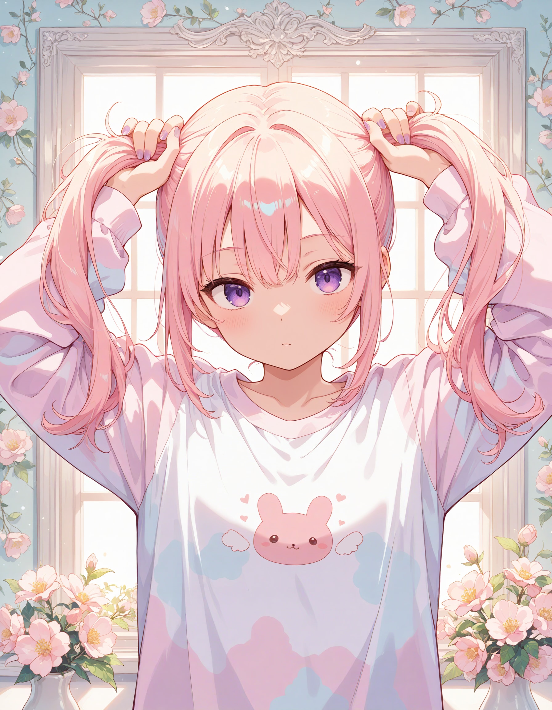 ツイン手❤️ | の人気AIイラスト・グラビア