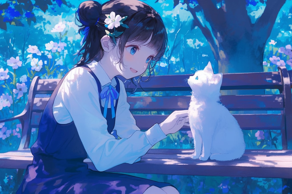 猫🐈とおだんごちゃん🍡✨146