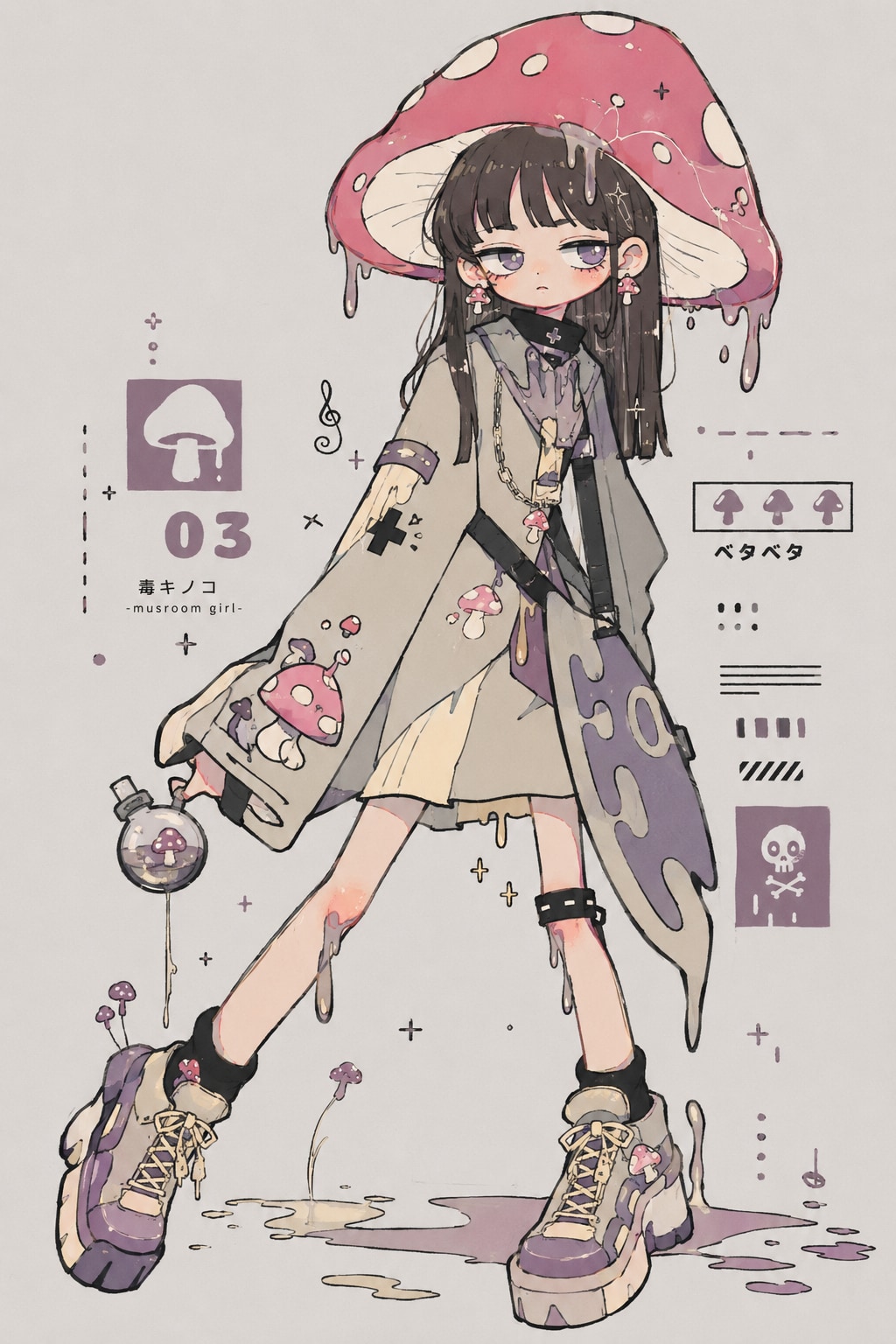 毒キノコちゃん