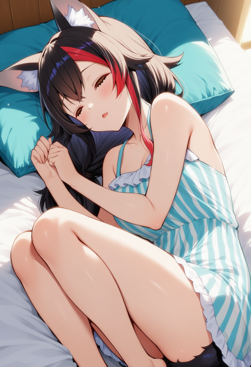 あと5分・・・Zzzz（大神ミオ）