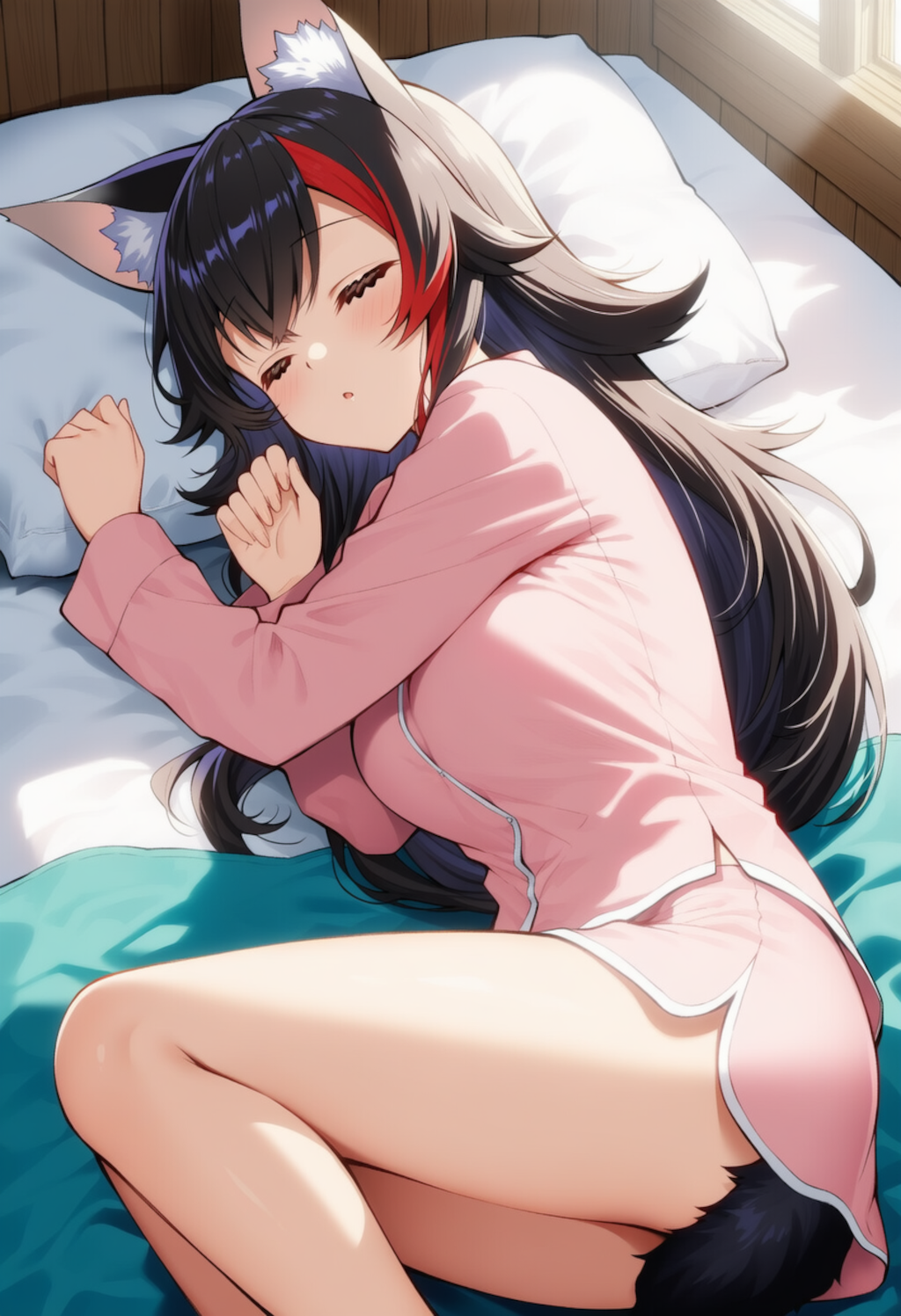 あと5分・・・Zzzz（大神ミオ）