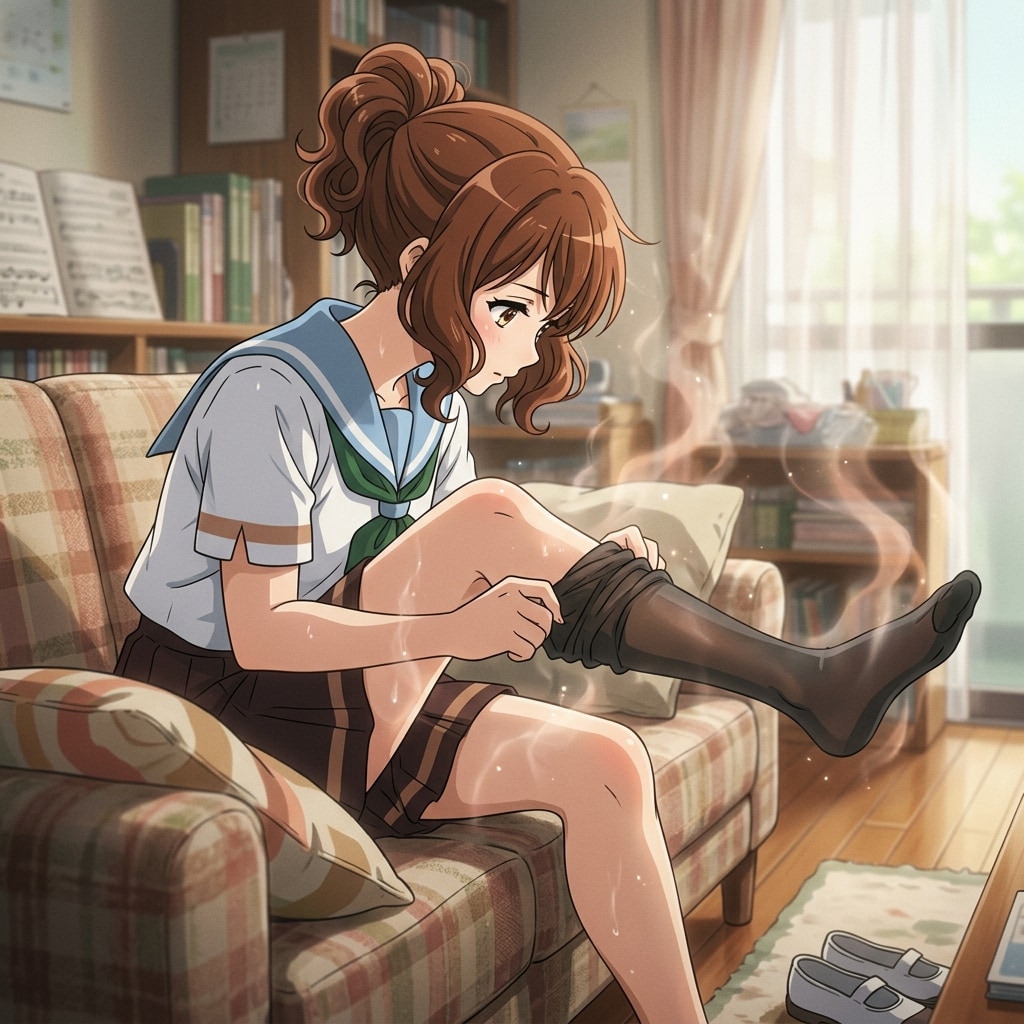 蒸れた…いつも… | の人気AIイラスト・グラビア