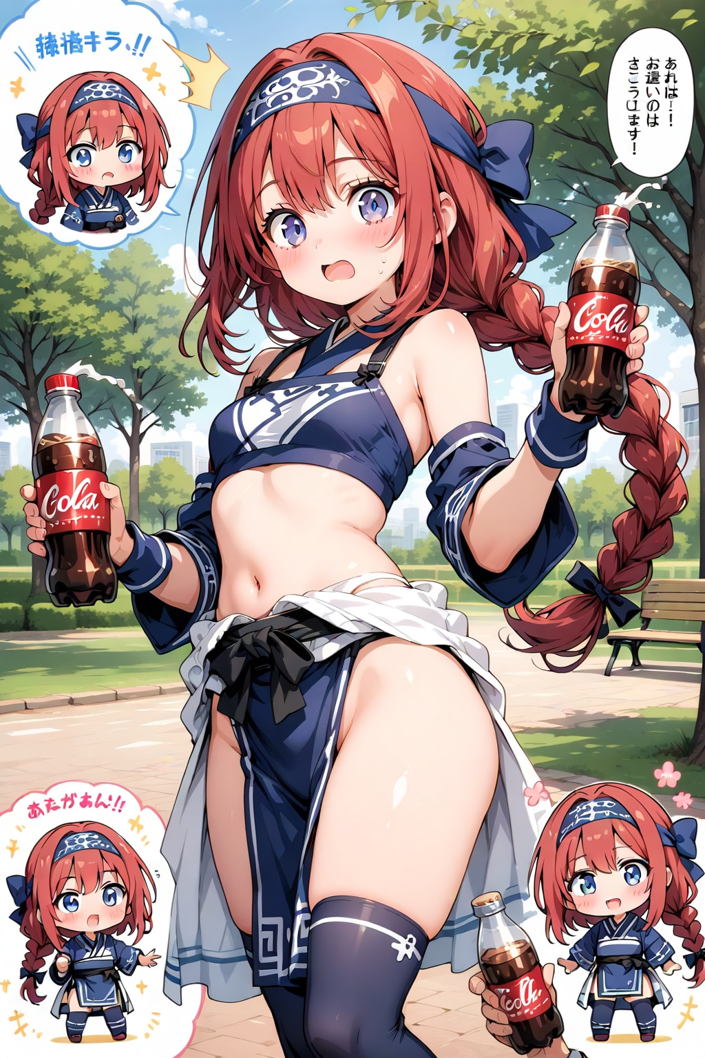 コーラ振り回し・・・・って程でもないかな？