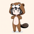 着ぐるみ着せ替え（ビーバー） 2枚目