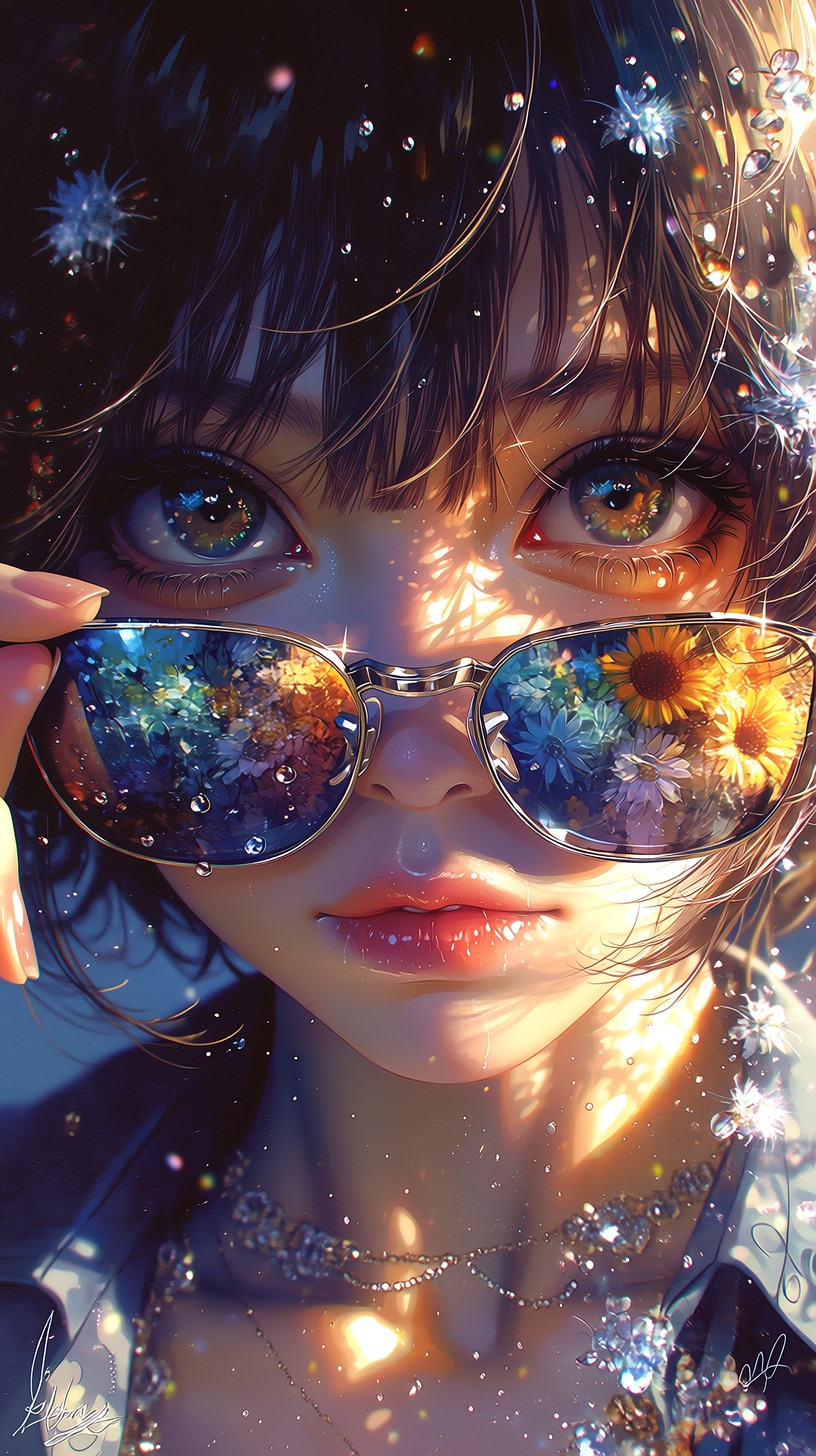 サングラスをしている女の子🕶️