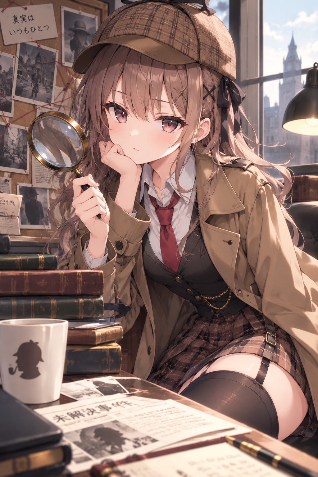 探偵 | の人気AIイラスト・グラビア