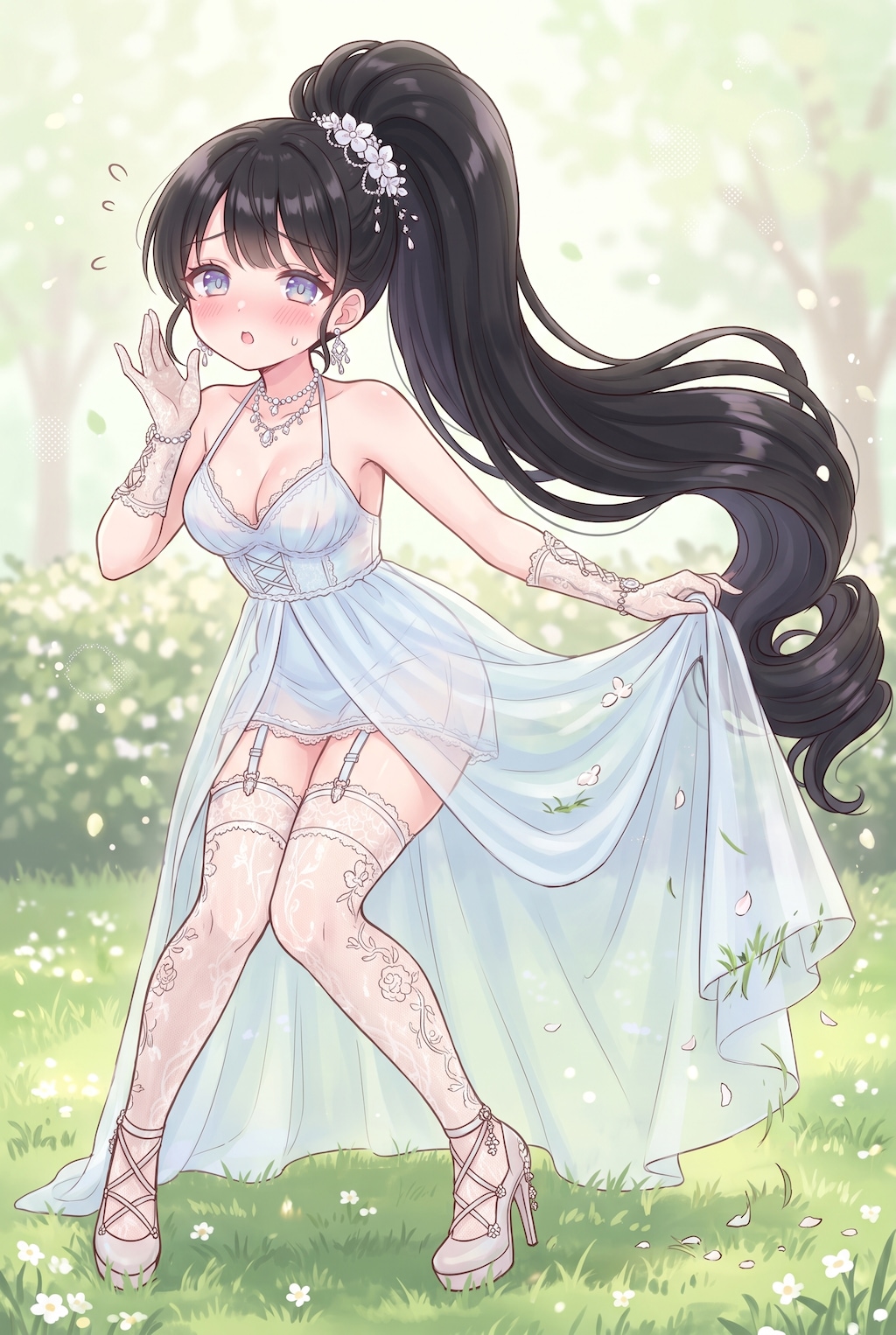 翠苑白花幻装