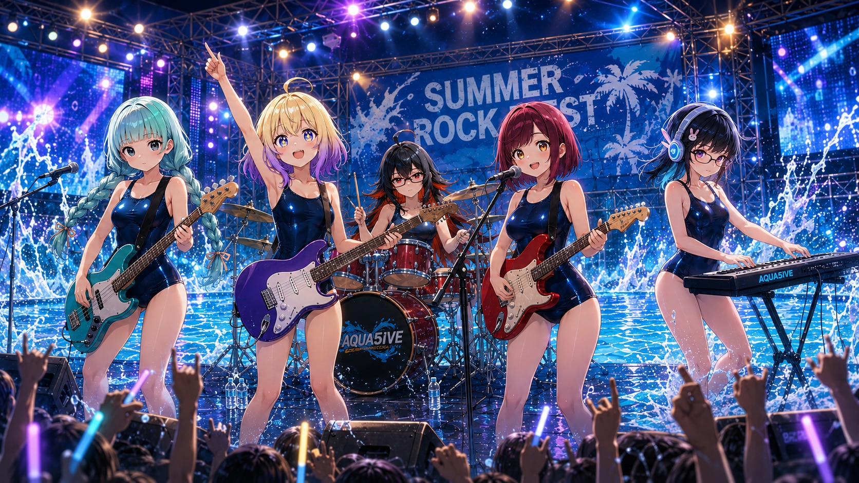 ※機材は完全防水です
