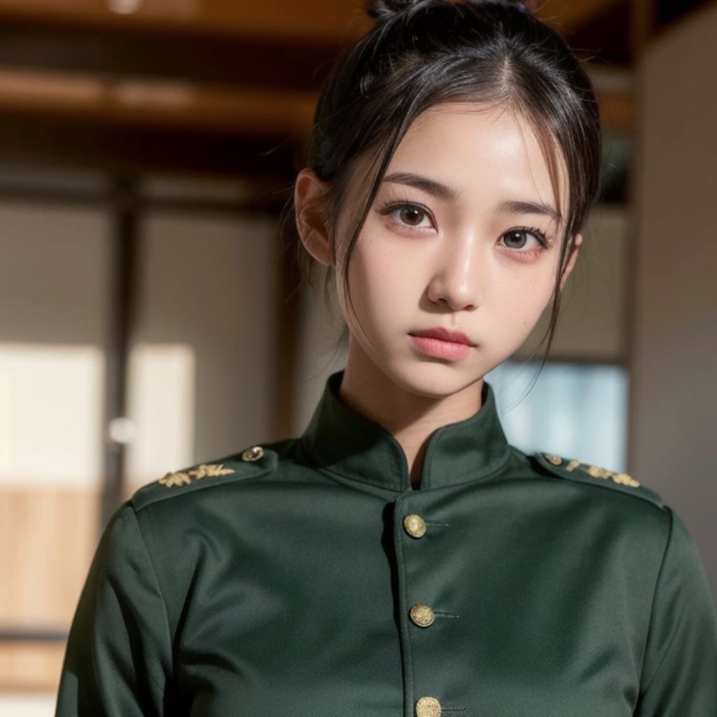 試着するおぱ将校