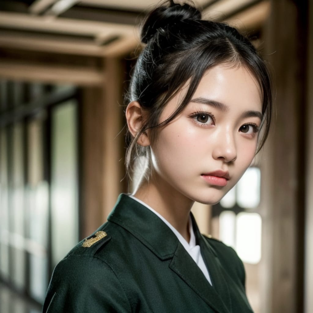 試着するおぱ将校