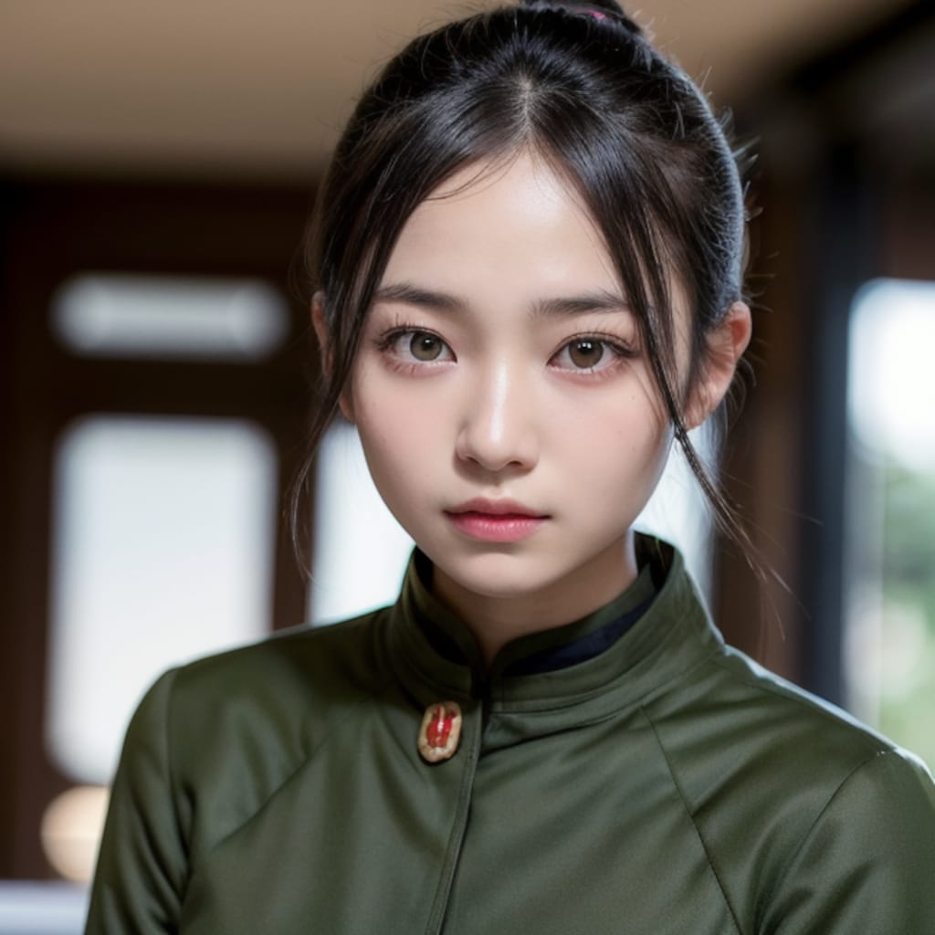 試着するおぱ将校