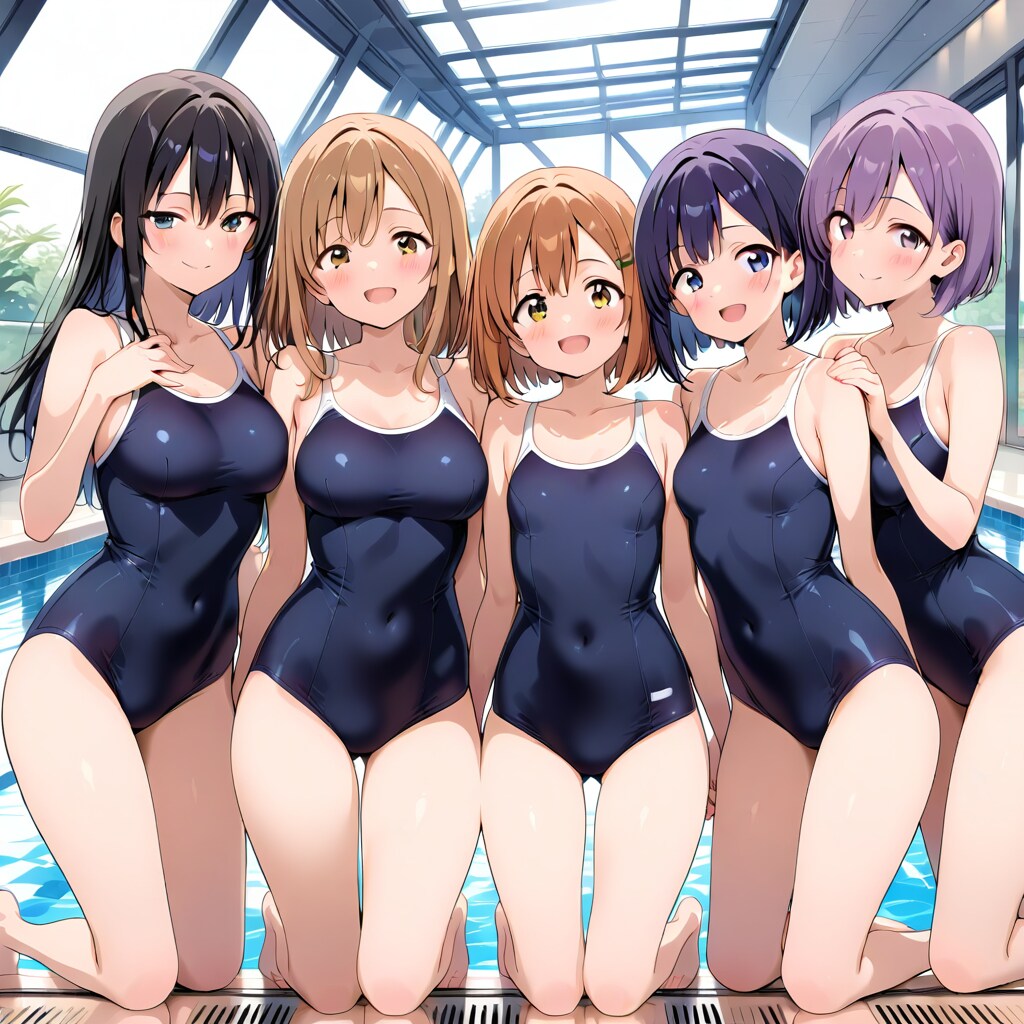 泳げないのに「私達水泳競技部です！」って出来そうに見せるのも技術のうち！