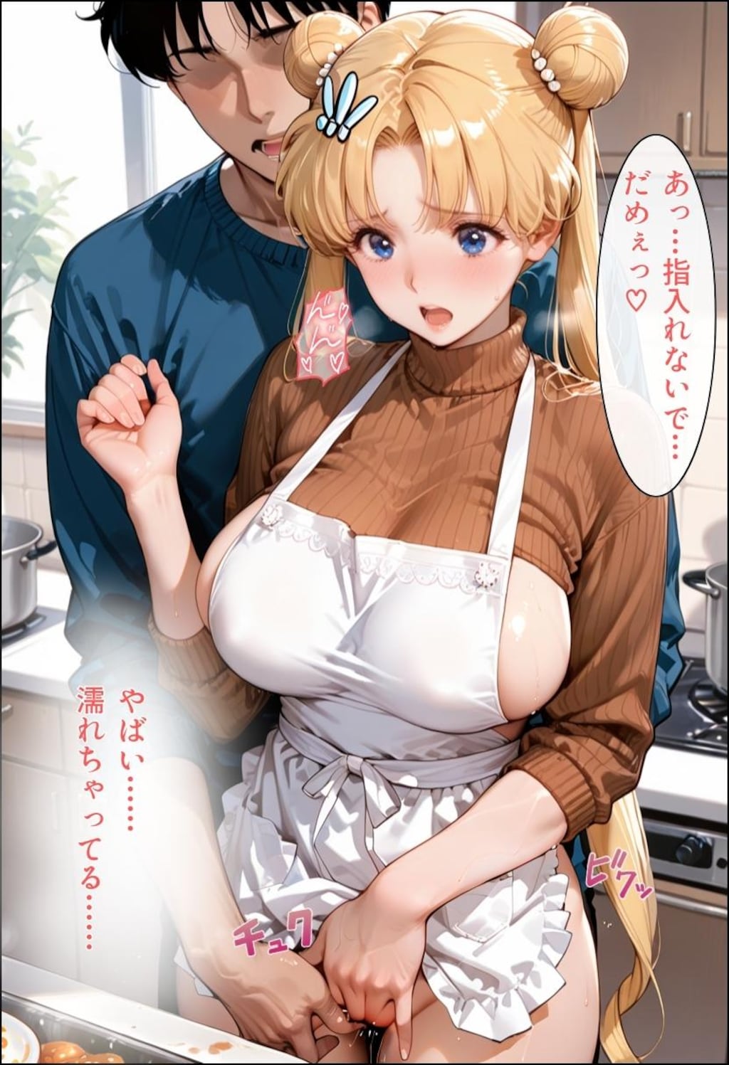 自宅で寝取られるうさぎ