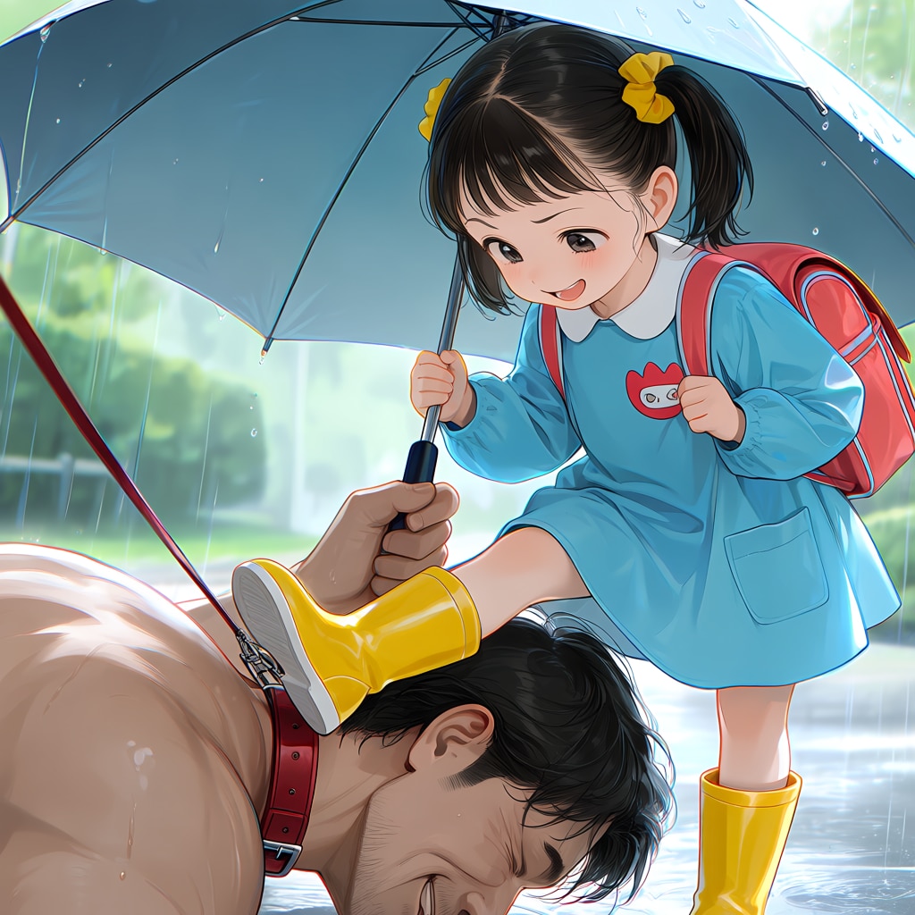 ぐずる『ワンちゃん』におしおき
