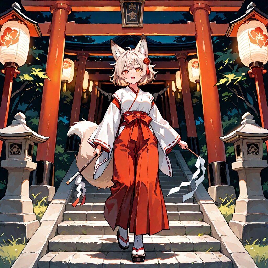 けも耳神社の琴葉さん