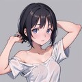 Ｔシャツと少女 3枚目