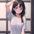 Ｔシャツと少女 2枚目