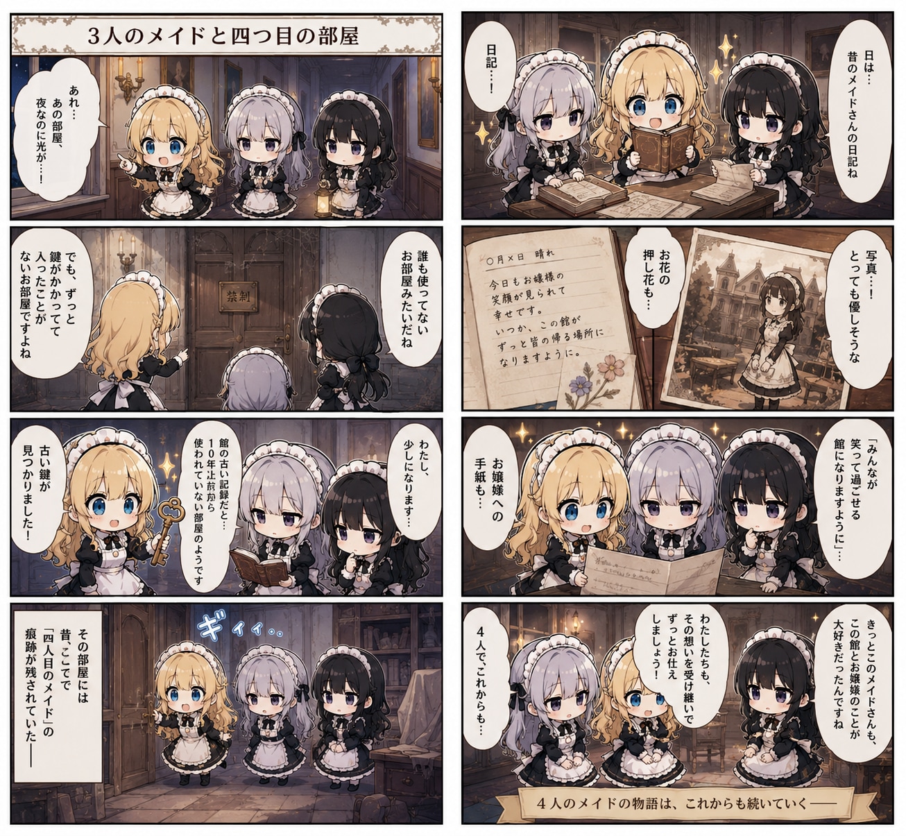 めいどのまんが