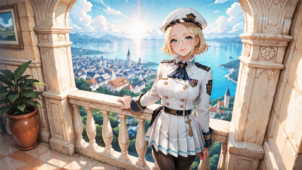 とある泊地の秘書娘・ただいま北欧に遠征中