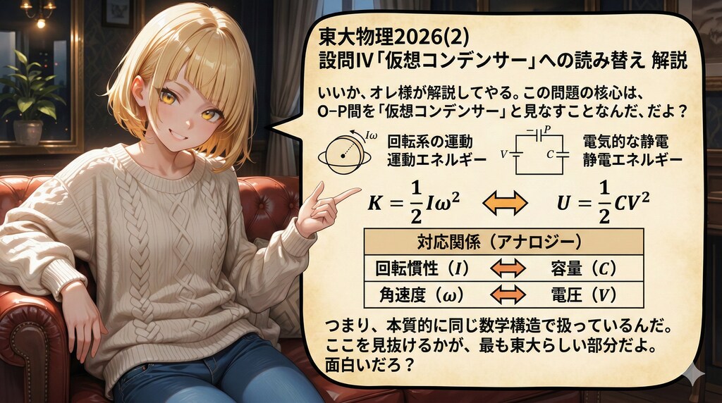 将来は物理学科に進みたい月ヶ瀬好希ちゃん
