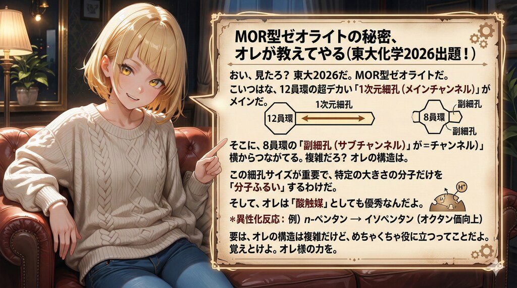 将来は物理学科に進みたい月ヶ瀬好希ちゃん