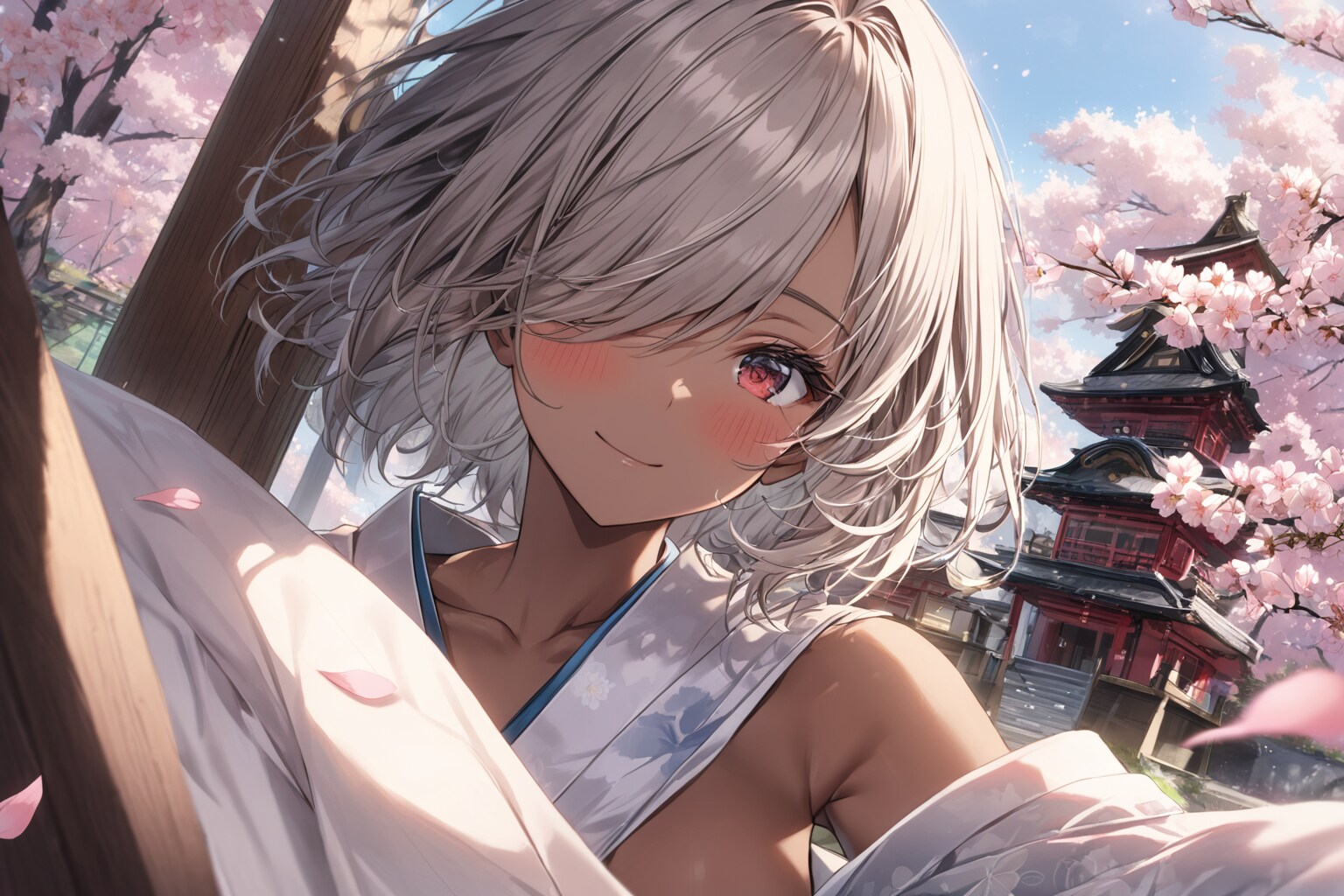 お花見デート